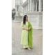 Lime Green Lining Idaho Kurti
