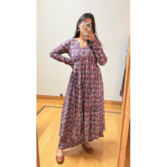 Purple Pink Manmohini Kurti