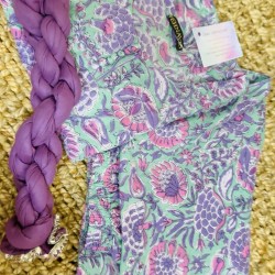 Pastel Lavender full Suit Set
