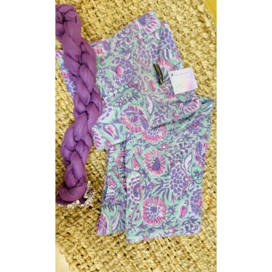 Pastel Lavender full Suit Set