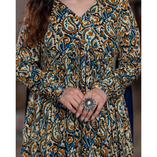 Navy Blue Manmohini Kurti