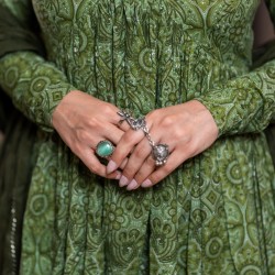 Green Manmohini Kurti