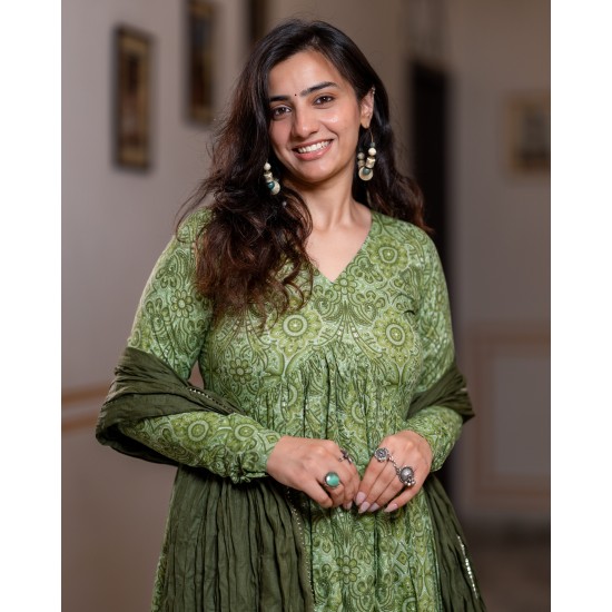 Green Manmohini Kurti Green Manmohini Kurti