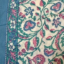 Blue Pastel Straight Long Kurti