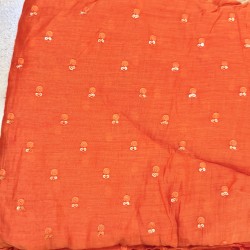 Orange Banarasi Chanderi Angrakha Orange Banarasi Chanderi Angrakha