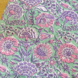 Pastel Floral Straight Long Kurti