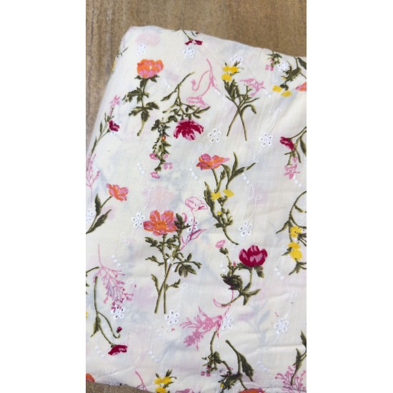Hakoba Floral Straight Long Kurti Hakoba Floral Straight Long Kurti