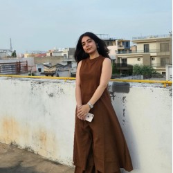 Chocolate Brown A-Line Kurti Chocolate Brown A-Line Kurti