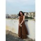 Chocolate Brown A-Line Kurti Chocolate Brown A-Line Kurti