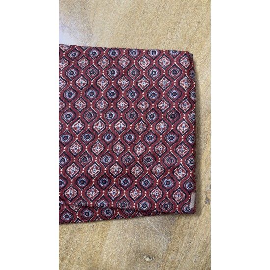 Ajrak Printed Straight Long Kurti