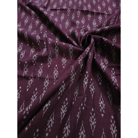 Dark Purple Ikkat Straight Long Kurti Dark Purple Ikkat Straight Long Kurti