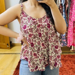 Floral Rayon Printed Top