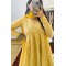 Yellow  Printed Manmohini Kurti