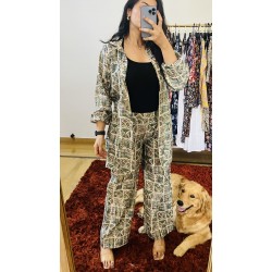 Green Noori Co-Ord Set