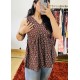 Brown Kantha Top