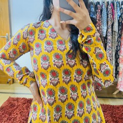 Sunflower Short Kurti