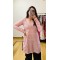 Pink Pineapple Short Kurti